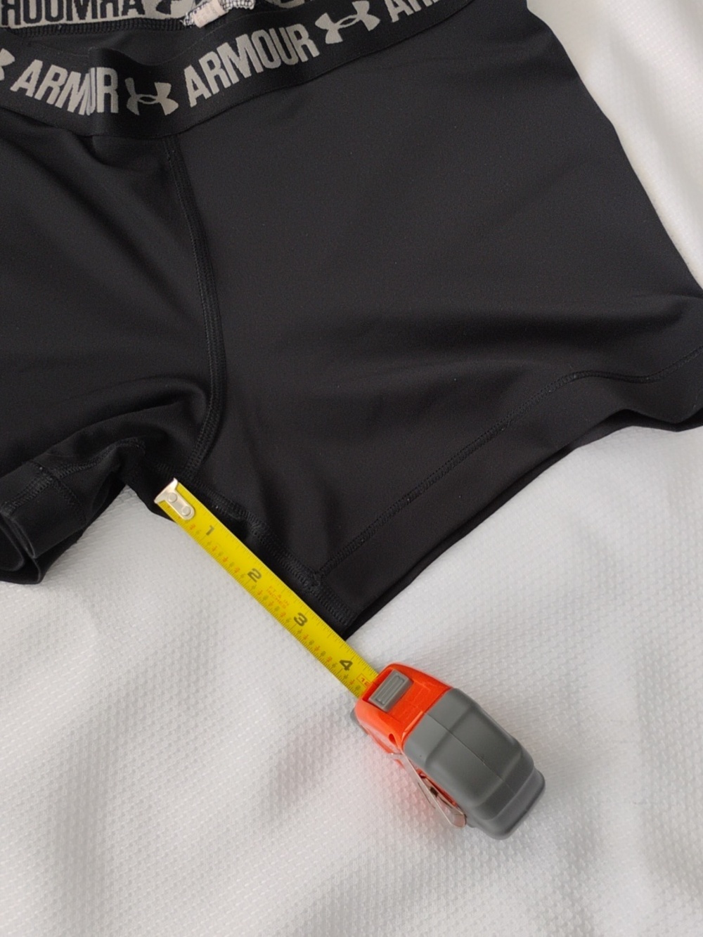2 Pairs of Black Volleyball Shorts. Nike Pro Dri Fit 3" Under Armour 3.75" M - Picture 7 of 7